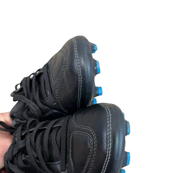 Nike Tiempo Legend Soccer Cleats Black Football Shoes Athletic Spikes Size 6.5 - Picture 5 of 7